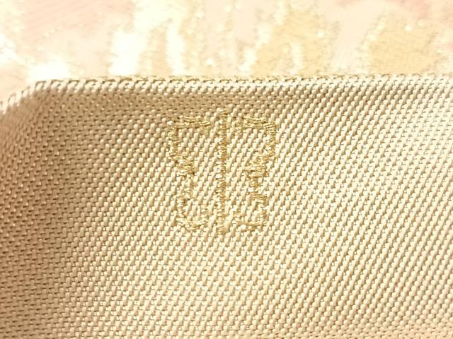 平和屋着物●西陣 川島織物 六通柄 本袋帯 花唐草吉祥文 金糸 正絹 逸品 CABJ0675vp