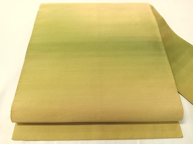 平和屋着物●爪掻き本綴れ 八寸名古屋帯 霞文 正絹 逸品 CABJ0707vp