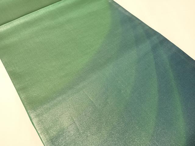 平和屋着物●染色作家 斉藤三才 太鼓柄袋帯 霞文 三才鳥 正絹 逸品 未使用 CABJ0737vp