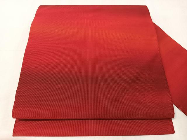 平和屋着物●爪掻き本綴れ 八寸名古屋帯 霞文 正絹 逸品 CABJ0782vp