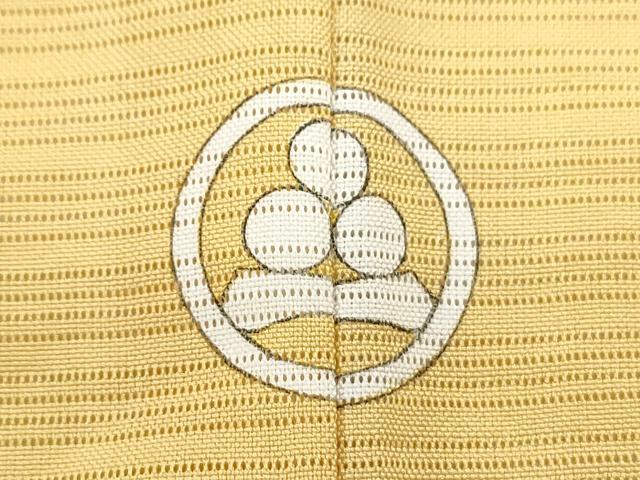 平和屋着物*夏物 色無地 変わり絽 玉蜀黍色 正絹 逸品 CABJ0835th
