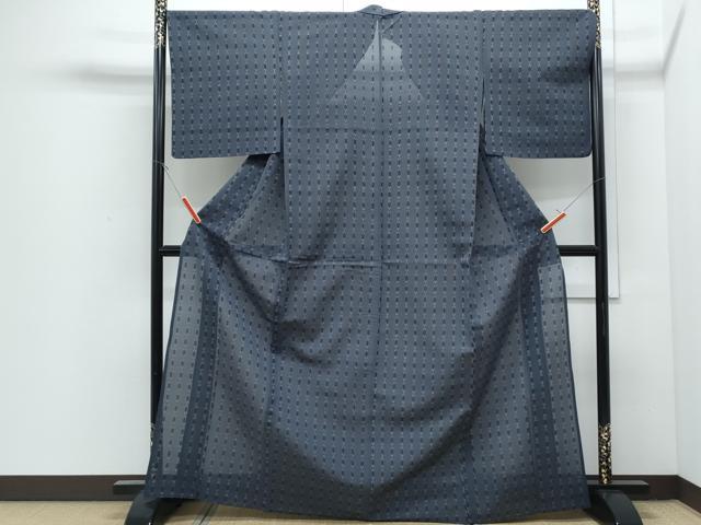 平和屋着物*夏物 本場琉球絣 夏琉球 絣間道 正絹 逸品 CABJ0838th