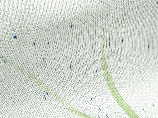 平和屋着物*夏物 訪問着 紗紬 草花文 正絹 逸品 CABJ0839th