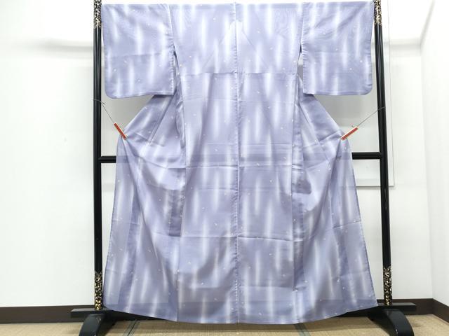平和屋着物*夏物 小紋 絽 舞花びら 洗える着物 CABJ0845th