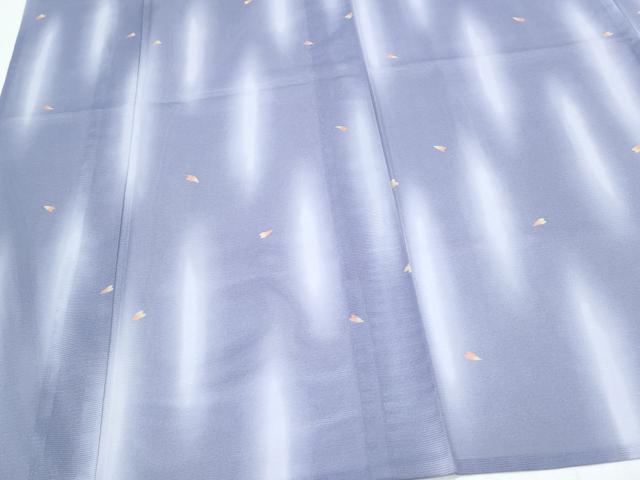 平和屋着物*夏物 小紋 絽 舞花びら 洗える着物 CABJ0845th