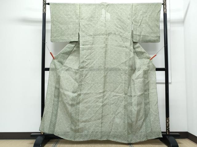 平和屋着物*夏物 本場小千谷ちぢみ 吉祥文 麻 逸品 CABJ0855th