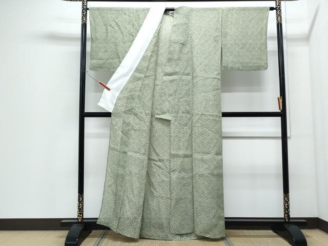平和屋着物*夏物 本場小千谷ちぢみ 吉祥文 麻 逸品 CABJ0855th