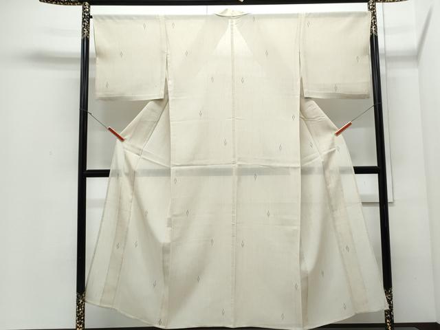平和屋着物*夏物 紗紬 絣文様 正絹 逸品 CABJ0859th