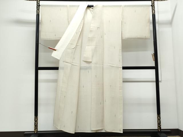 平和屋着物*夏物 紗紬 絣文様 正絹 逸品 CABJ0859th