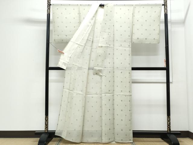 平和屋着物*夏物 小紋 紗紬 飛鳥文 ゑり善扱い 正絹 逸品 CABJ0861th