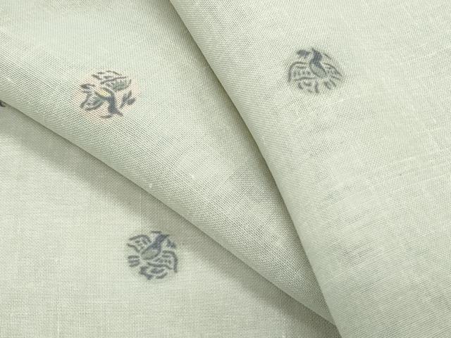 平和屋着物*夏物 小紋 紗紬 飛鳥文 ゑり善扱い 正絹 逸品 CABJ0861th