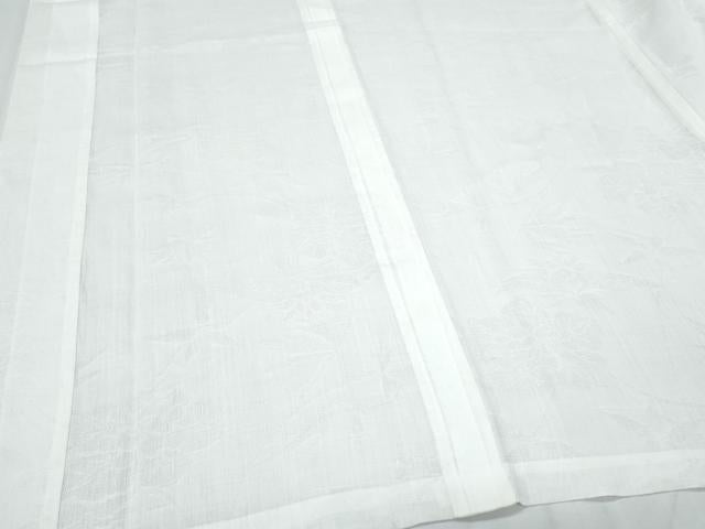 平和屋着物*夏物 長襦袢 草花紋紗 CABJ0872th