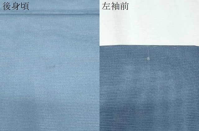 平和屋着物*夏物 訪問着 絽 流水飛鶴文 金彩 洗える着物 CABJ0873th