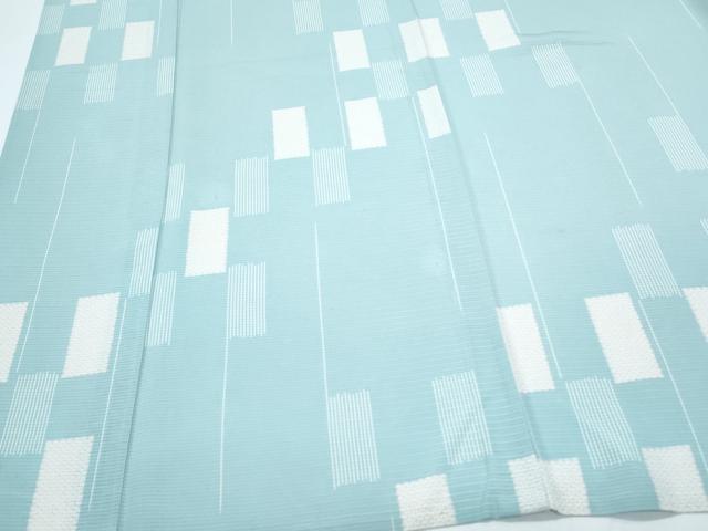 平和屋着物*夏物 小紋 絽 短冊文 正絹 逸品 CABJ0879th