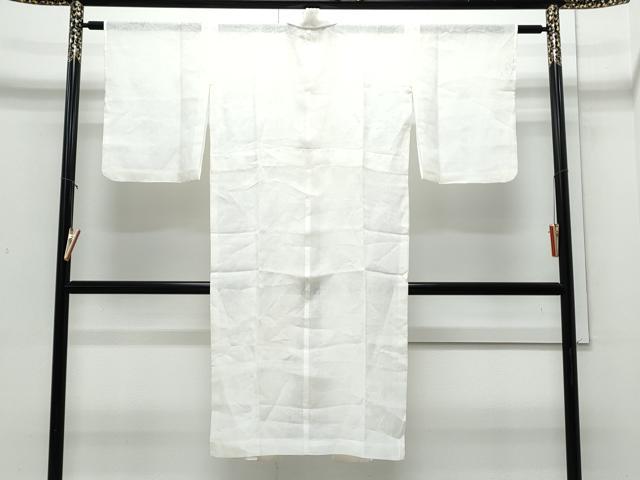 平和屋着物*夏物 長襦袢 草葉紋紗 麻 逸品 CABJ0885th