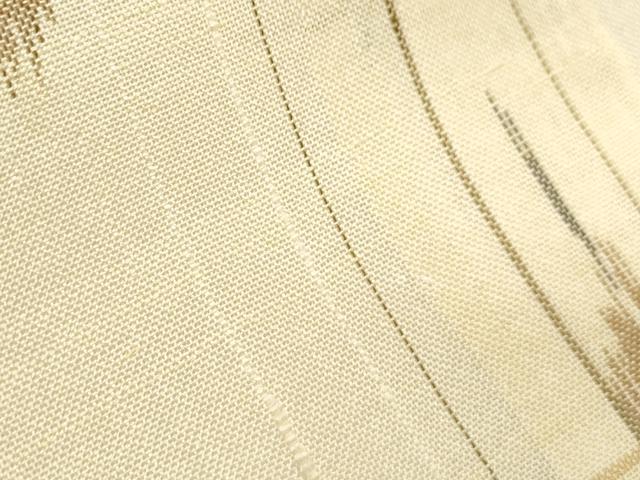 平和屋着物*夏物 紗紬 琉球絣文様 正絹 逸品 CABJ0895th
