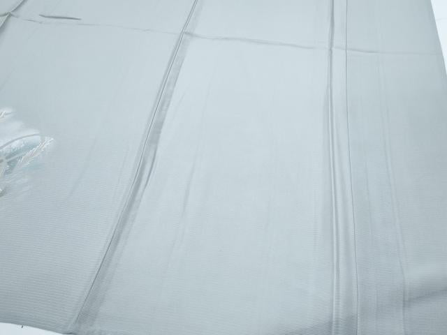 平和屋着物*夏物 訪問着 絽 草花文 金彩 ロング丈 正絹 逸品 CABJ0903th