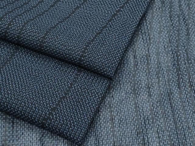 平和屋着物*夏物 紗紬 立涌文 正絹 逸品 CABJ0904th