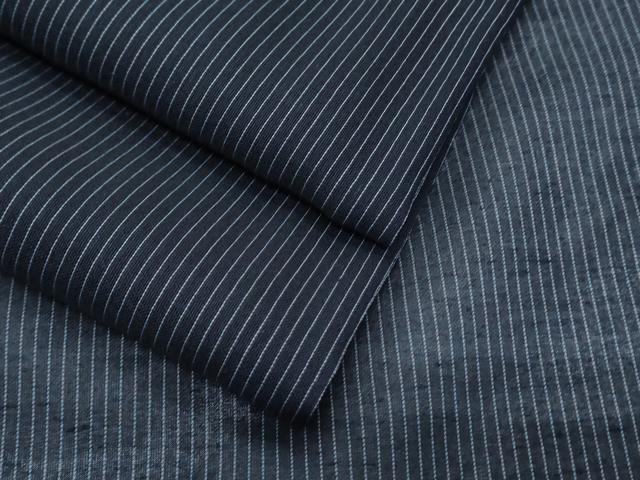 平和屋着物*夏物 紗紬 縞 正絹 逸品 CABJ0906th