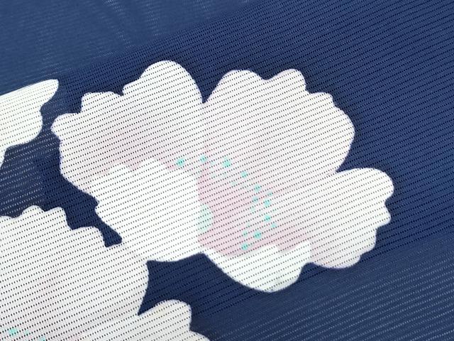平和屋着物*夏物 訪問着 絽 舞花文 正絹 逸品 CABJ0912th