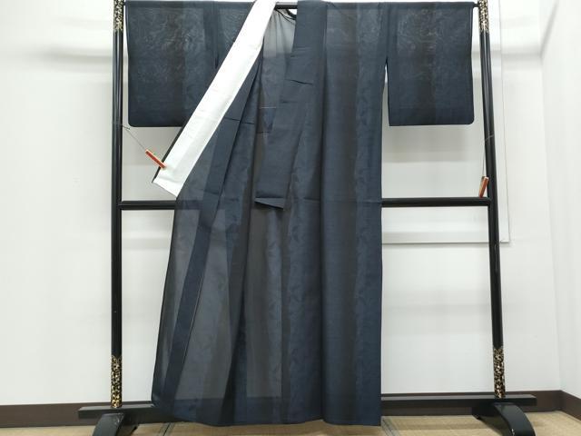 平和屋着物*夏物 本場大島紬 夏大島 草葉間道 正絹 逸品 CABJ0916th