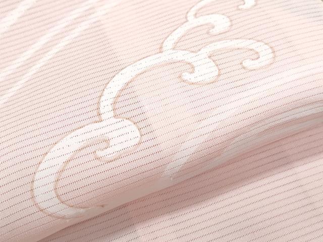 平和屋着物*夏物 訪問着 絽 流水楓文 銀彩 正絹 逸品 CABJ0945th
