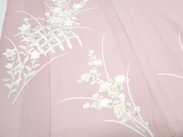 平和屋着物*夏物 訪問着 絽 籬花文 正絹 逸品 CABJ0956th
