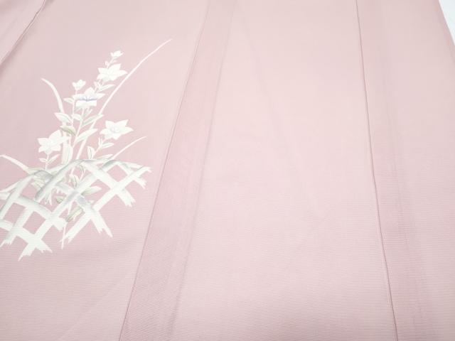 平和屋着物*夏物 訪問着 絽 籬花文 正絹 逸品 CABJ0956th