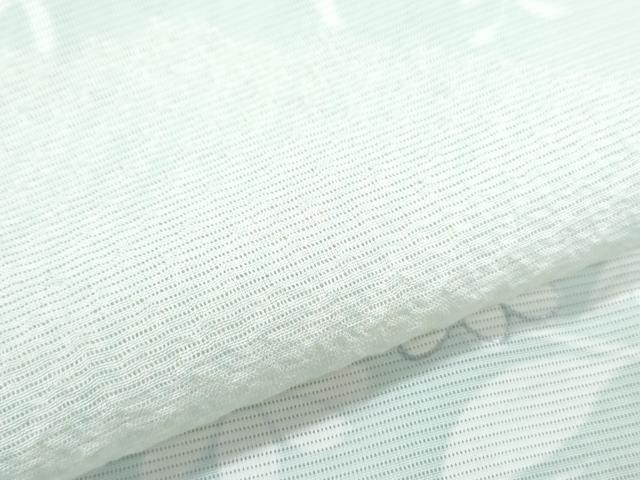 平和屋着物*夏物 訪問着 絽 絞り 花籠文 銀彩 正絹 逸品 CABJ0958th