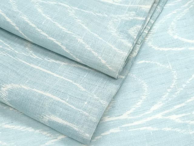 平和屋着物*夏物 紗紬 流水文 正絹 逸品 CABJ0964th
