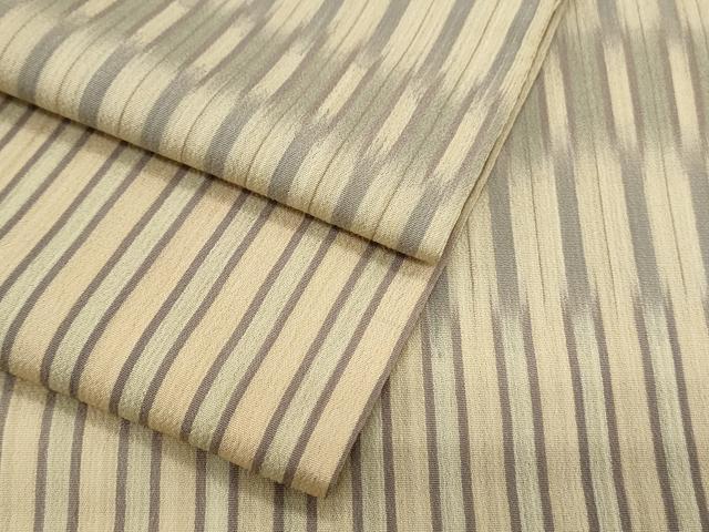 平和屋着物*夏物 明石ちぢみ 吉祥間道 正絹 逸品 CABJ0969th