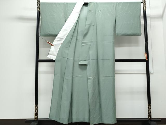 平和屋着物*夏物 色無地 絽 薄青色 阪急百貨店扱い 正絹 逸品 CABJ0982th