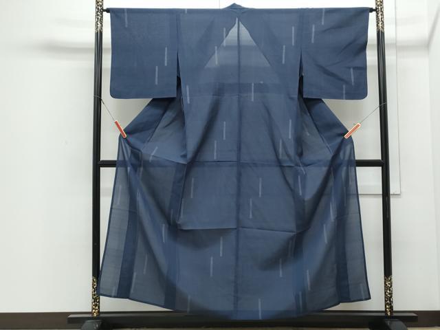 平和屋着物*夏物 紗紬 抽象紋様 正絹 逸品 CABJ0983th