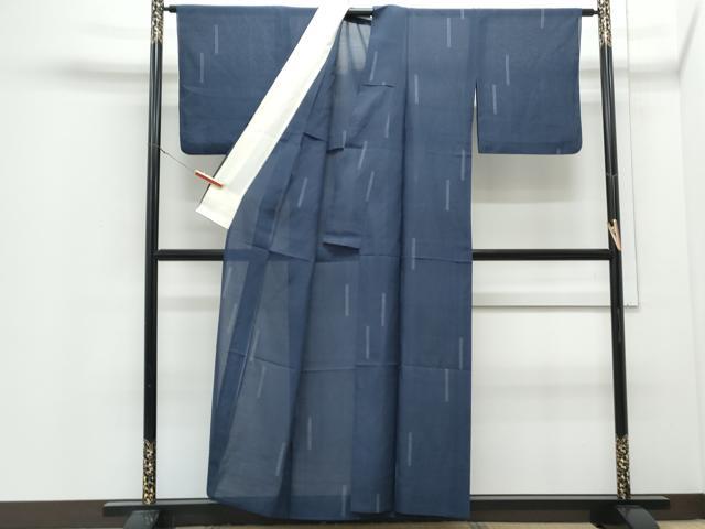 平和屋着物*夏物 紗紬 抽象紋様 正絹 逸品 CABJ0983th