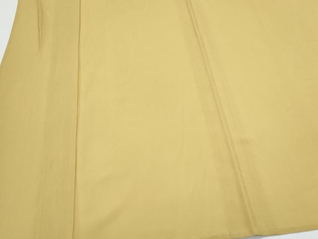平和屋着物*夏物 色無地 絽 芥子色 正絹 逸品 CABJ0987th
