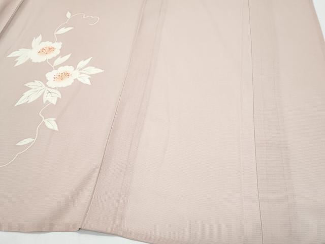 平和屋着物*夏物 訪問着 絽 手描き 草花文 正絹 逸品 CABJ0988th