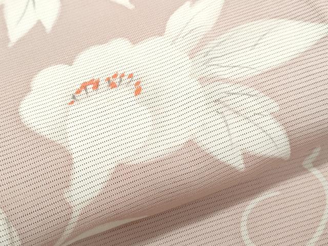 平和屋着物*夏物 訪問着 絽 手描き 草花文 正絹 逸品 CABJ0988th