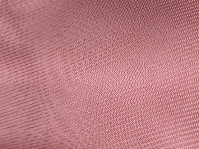 平和屋着物*夏物 色無地 絽 退紅色 洗える着物 CABJ1001th