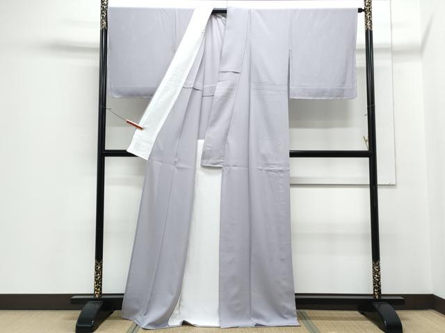 平和屋着物*夏物 色無地 絽 藤色 正絹 逸品 CABJ1012th