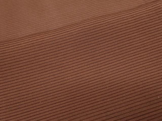 平和屋着物*夏物 色無地 絽 錆色 ロング丈 正絹 逸品 CABJ1015th
