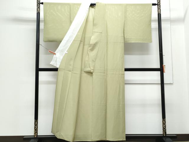 平和屋着物*夏物 色無地 絽 柳茶色 正絹 逸品 未使用 CABJ1025th