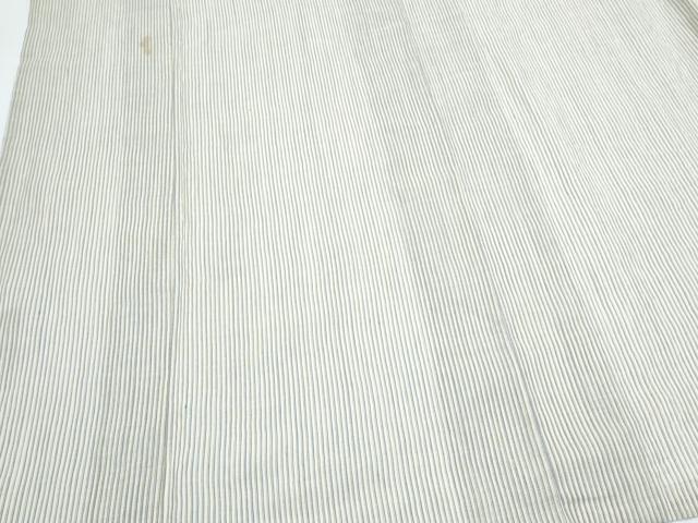 平和屋着物*夏物 本場小千谷ちぢみ 縞 麻 逸品 CABJ1027th