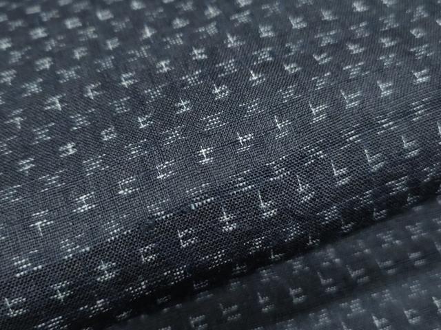 平和屋着物*夏物 男性 上布 吉祥文 麻 逸品 CABJ1052th