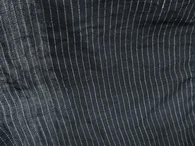 平和屋着物*夏物 男性 上布 縞 正絹 逸品 CABJ1054th