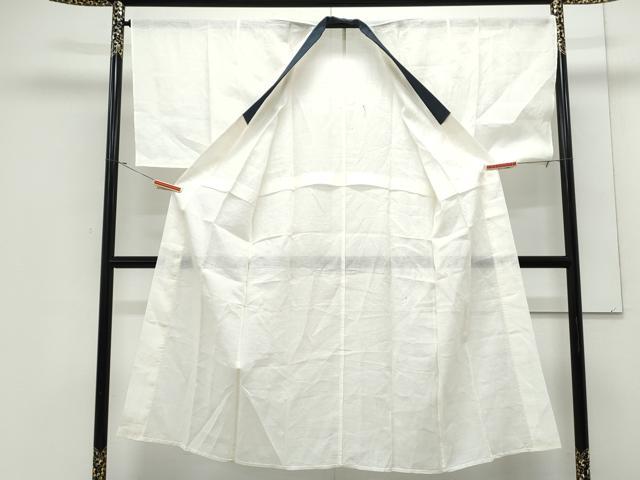 平和屋着物*夏物 男性 長襦袢 絽 象牙色 麻 逸品 CABJ1074th