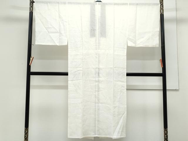 平和屋着物*夏物 男性 長襦袢 絽 象牙色 麻 逸品 CABJ1074th