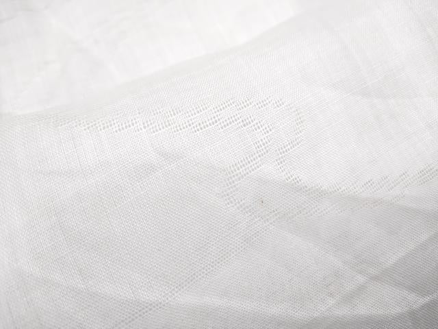 平和屋着物*夏物 長襦袢 流水紋紗 象牙色 麻 逸品 CABJ1080th