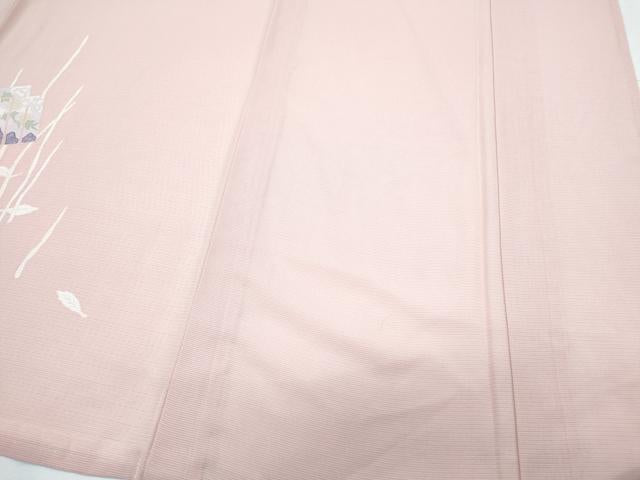 平和屋着物*夏物 訪問着 絽 草花文 正絹 逸品 CABJ1089th