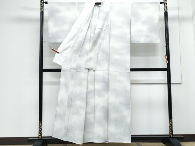 平和屋着物*夏物 小紋 絽 霞文 暈し染め 正絹 逸品 CABJ1092th