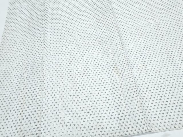 平和屋着物*夏物 男性 本場小千谷ちぢみ 蚊絣 証紙付き 麻 逸品 CABJ1096th